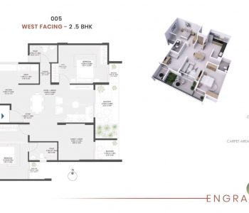 Modern Spaces Engrace 2.5-BHK View- 1